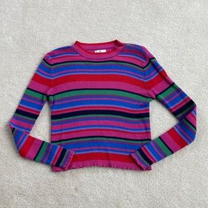 Bp striped sweater